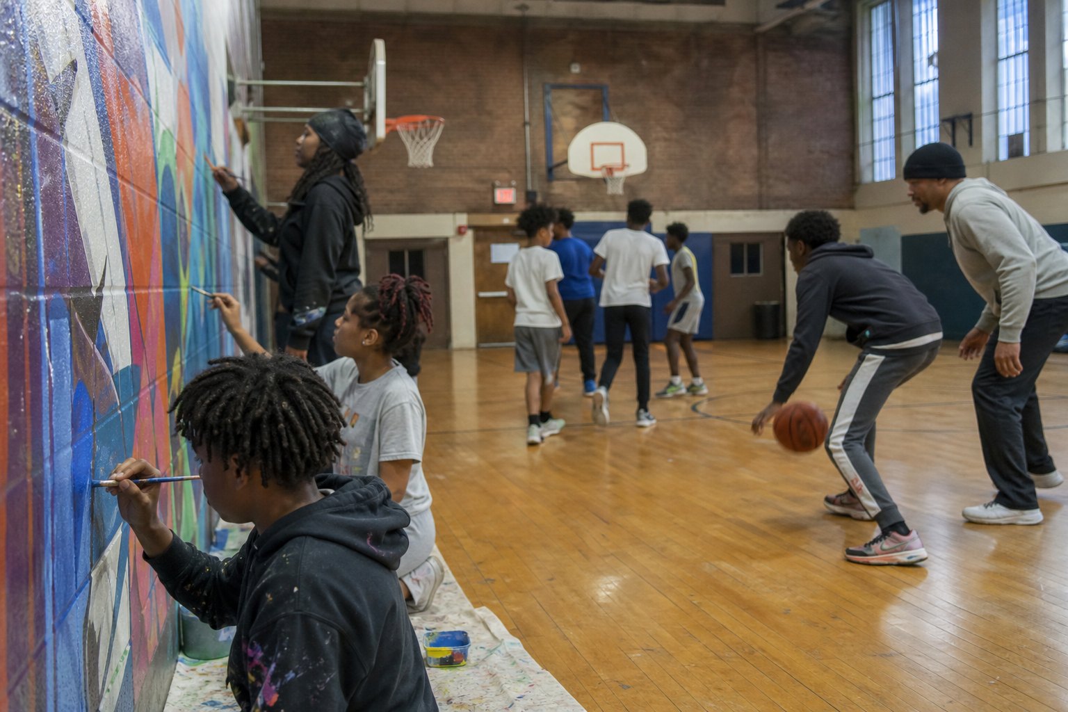 Near West Side youth combining art, movement and wellness
